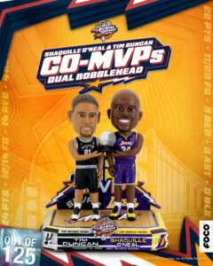 Tim Duncan, Shaquille O'Neal, 2000 NBA All Star Game, FOCO Tim Duncan, Shaquille O'Neal, 2000 NBA All Star Game, FOCO