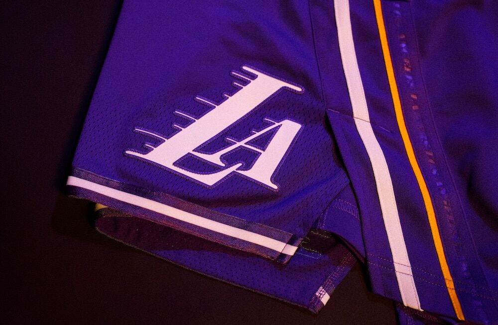 Lakers Statement Edition shorts