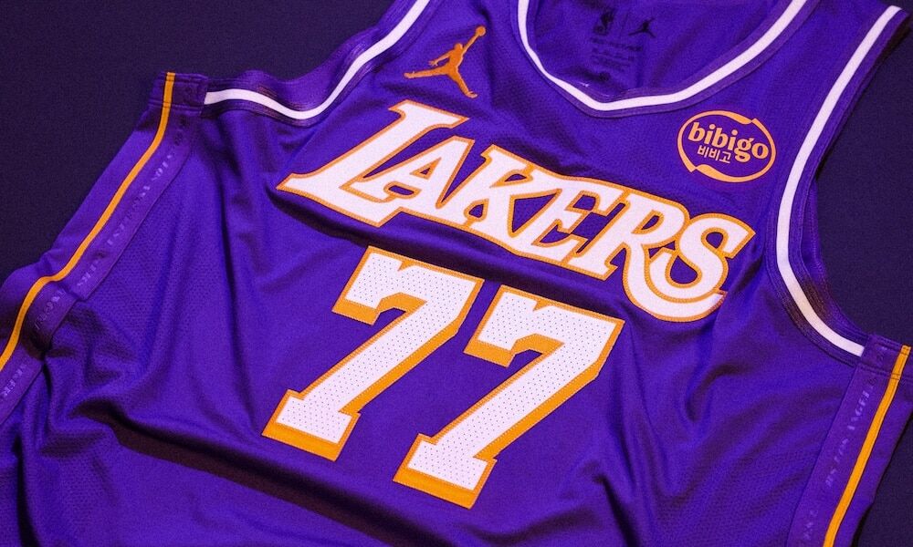 Luka Doncic, Lakers Statement Edition jersey Luka Doncic, Lakers Statement Edition jersey