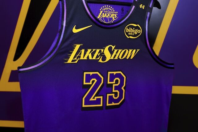 Lakers' 2024-25 "California Destiny" City Edition Uniforms, via the Los Angeles Lakers