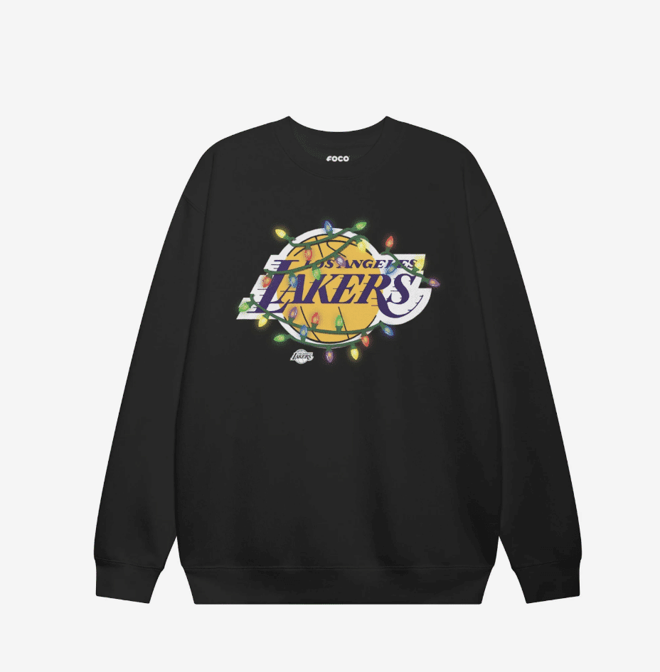 Los Angeles Lakers Christmas sweater, FOCO